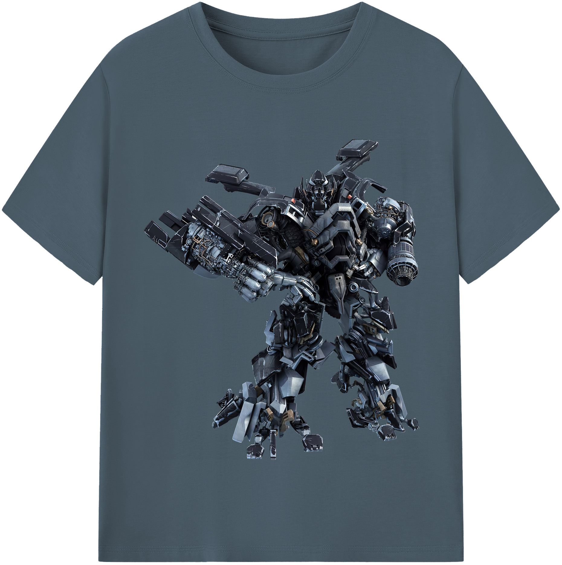 （画像用） Transformers トランスフォーマー 綿100％半袖Tシャツ（フロントプリント）